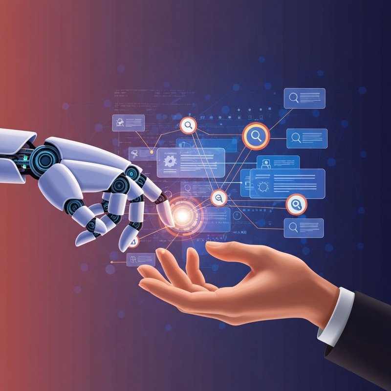 Hợp tác giữa AI và con người trong SEO