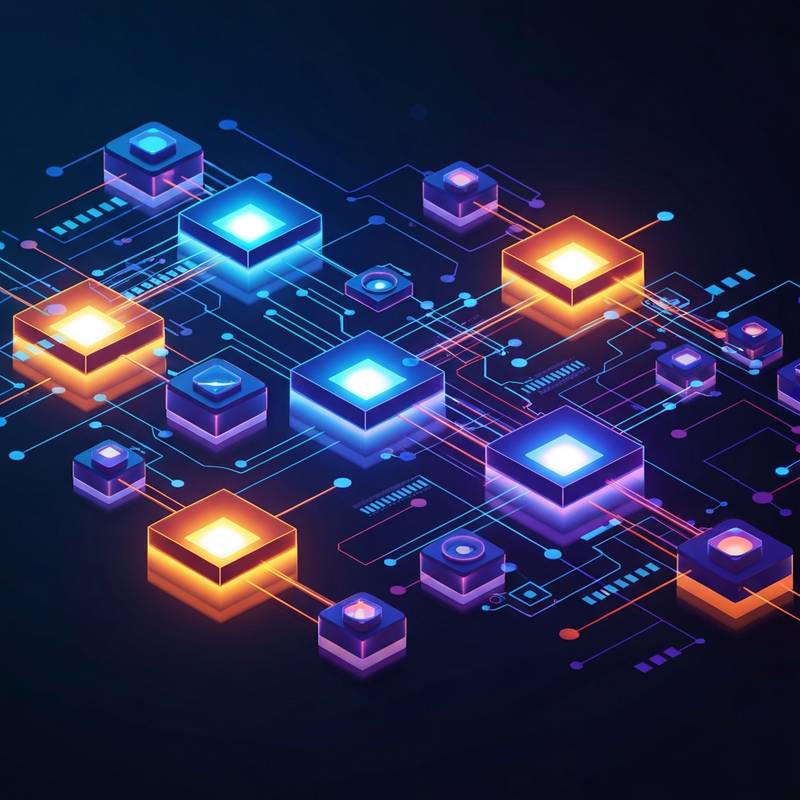 Workflow n8n automation concept